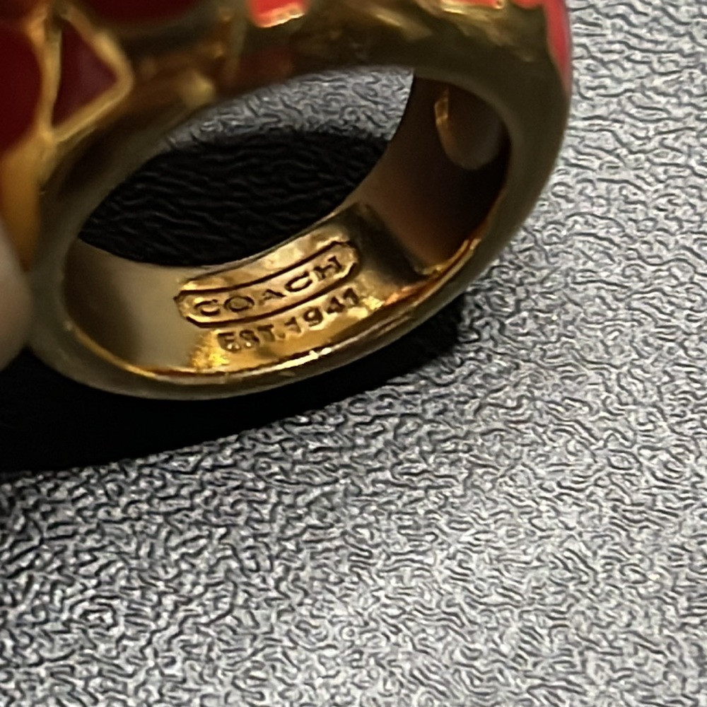 Coach ring - Picture 4 of 6
